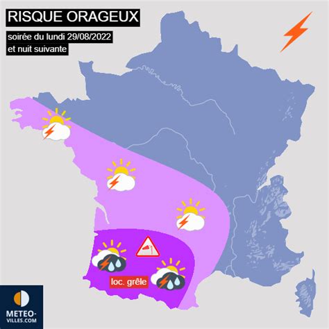 climat orages france.